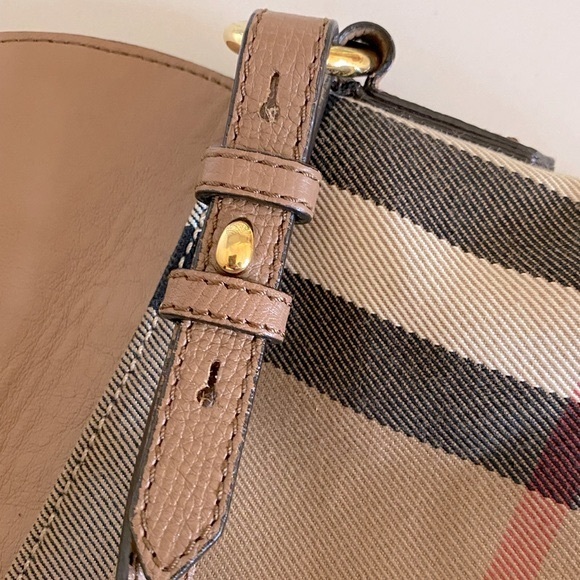 Burberry Small Milton House Check Crossbody Bag - Picture 8 of 16